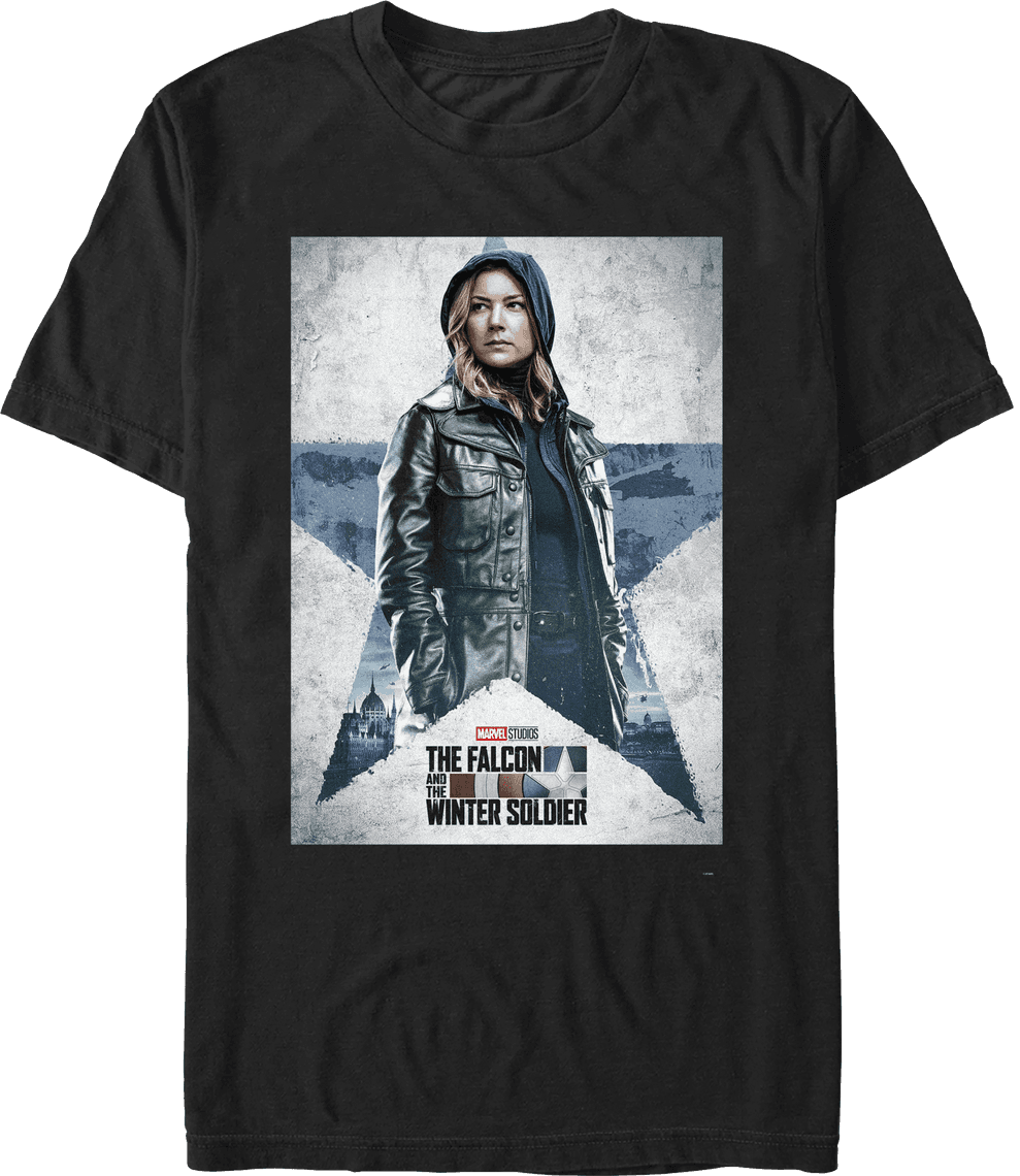 <a href=https://www.hottopic.com/product/marvel-the-falcon-and-the-winter-soldier-carter-poster-t-shirt/15499826.html>Sharon Carter Poster T-Shirt</a> / Hot Topic