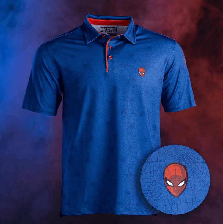 RSVLTS Marvel Spider-Man "Spidey" All-Day Polo Shirt