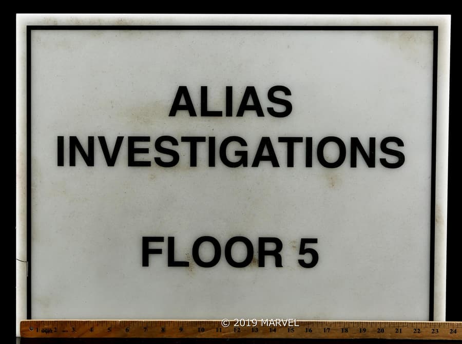 Alias Investigations Plaque