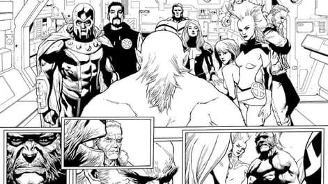 Image for Leinil Francis Yu Sparks the Inhumans Vs. X-Men Conflict
