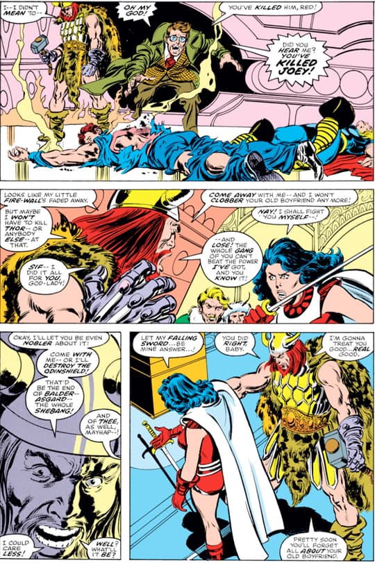 Sif gives in to Norvell to save the lives of others