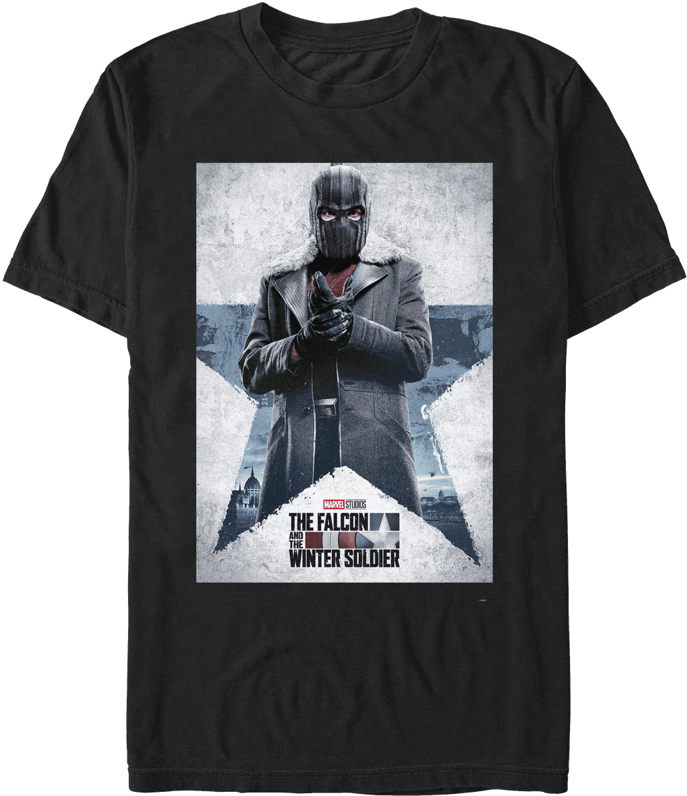 <a href=https://www.hottopic.com/product/marvel-the-falcon-and-the-winter-soldier-zemo-poster-t-shirt/15499996.html>Zemo Poster T-Shirt</a> / Hot Topic