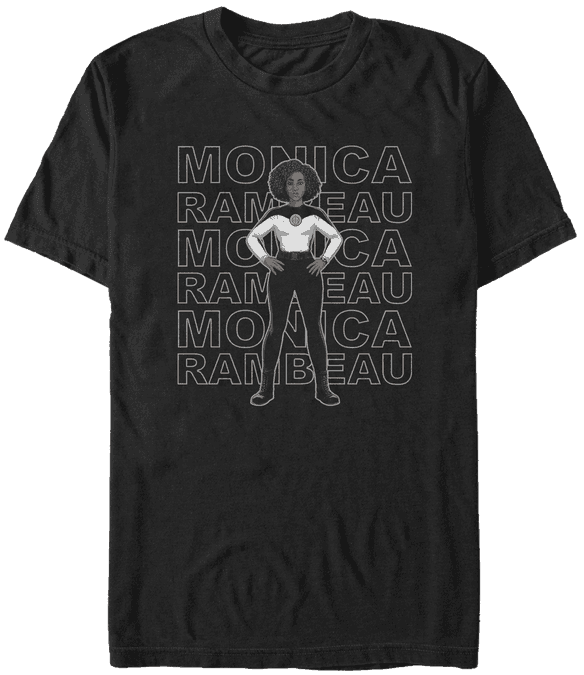 <a href="https://www.hottopic.com/product/marvel-wandavision-s.w.o.r.d-agent-monica-stack-girls-t-shirt/15238163.html">Monica Rambeau Stack T-Shirt</a> / Hot Topic