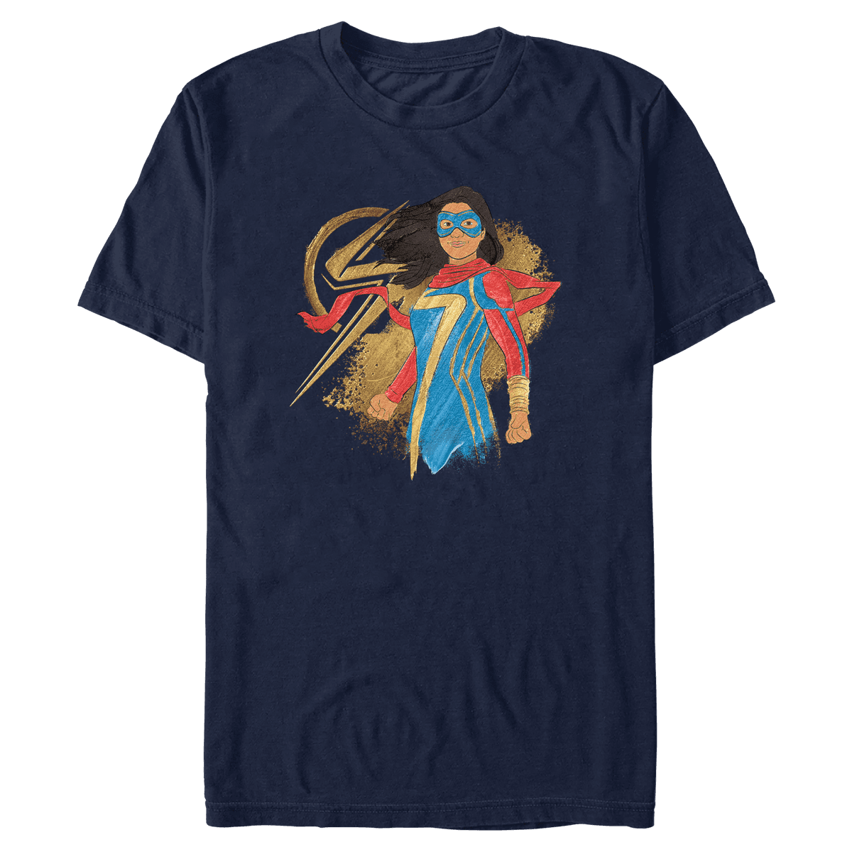 Ms. Marvel t-shirt / shop it <a href= https://www.hottopic.com/product/marvel-ms.-marvel-portrait-t-shirt/19119976.html >here</a>