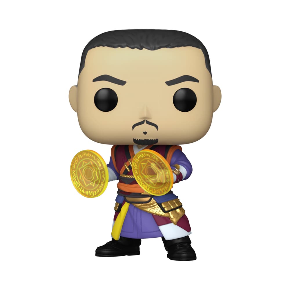 Wong Funko Pop / shop it <a href=https://www.target.com/p/funko-pop-marvel-doctor-strange-in-the-multiverse-of-madness-wong/-/A-84173759>here</a>