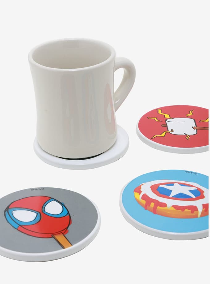 Marvel Eat the Universe Coaster Set