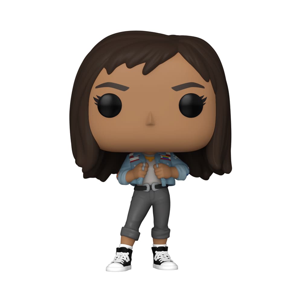 America Chavez Funko Pop / shop it <a href=https://www.amazon.com/Funko-Pop-Marvel-Strange-Multiverse/dp/B09DL6GKZ5>here</a>