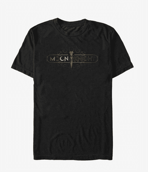 Moon Knight Skull t-shirt / shop it <a href=https://www.boxlunch.com/product/marvel-moon-knight-skull-logo-t-shirt/18441088.html>here</a>