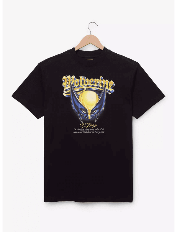 Marvel X-Men Wolverine Mask Retro Style T-Shirt - BoxLunch Exclusive