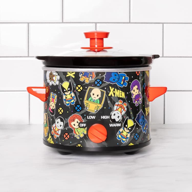 Uncanny Brands Marvel s X-Men Kawaii 2qt Slow Cooker - Cook With Marvel Mutants
