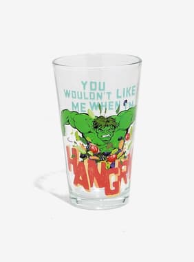 Marvel Eat the Universe Hulk Pint Glass