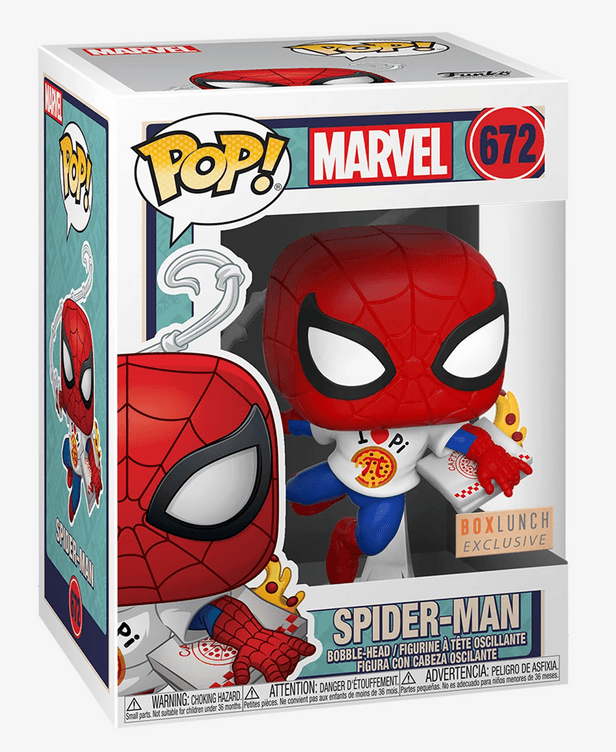 Marvel Eat the Universe Spider-Man with Pizza / BoxLunch