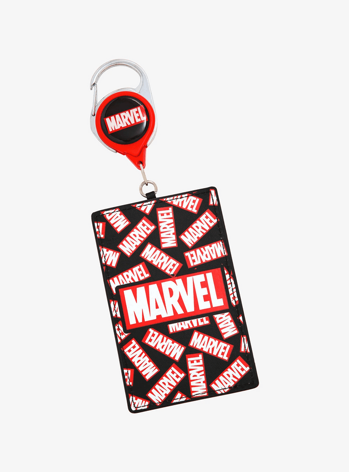 Marvel Logo Retractable Lanyard / BoxLunch