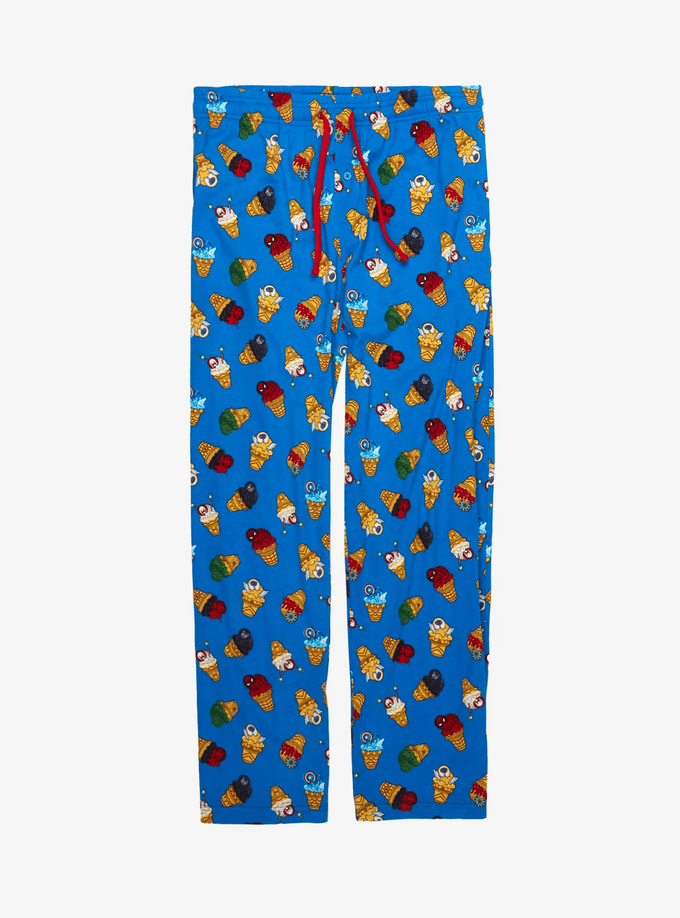 Marvel Eat the Universe Ice Cream Cones Sleep Pants / BoxLunch