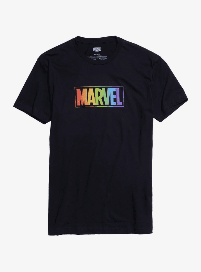Marvel Rainbow Logo T-Shirt / BoxLunch