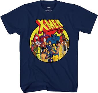 Marvel X-Men '97 Squad '90s Jim Lee Mens Adult T-Shirt