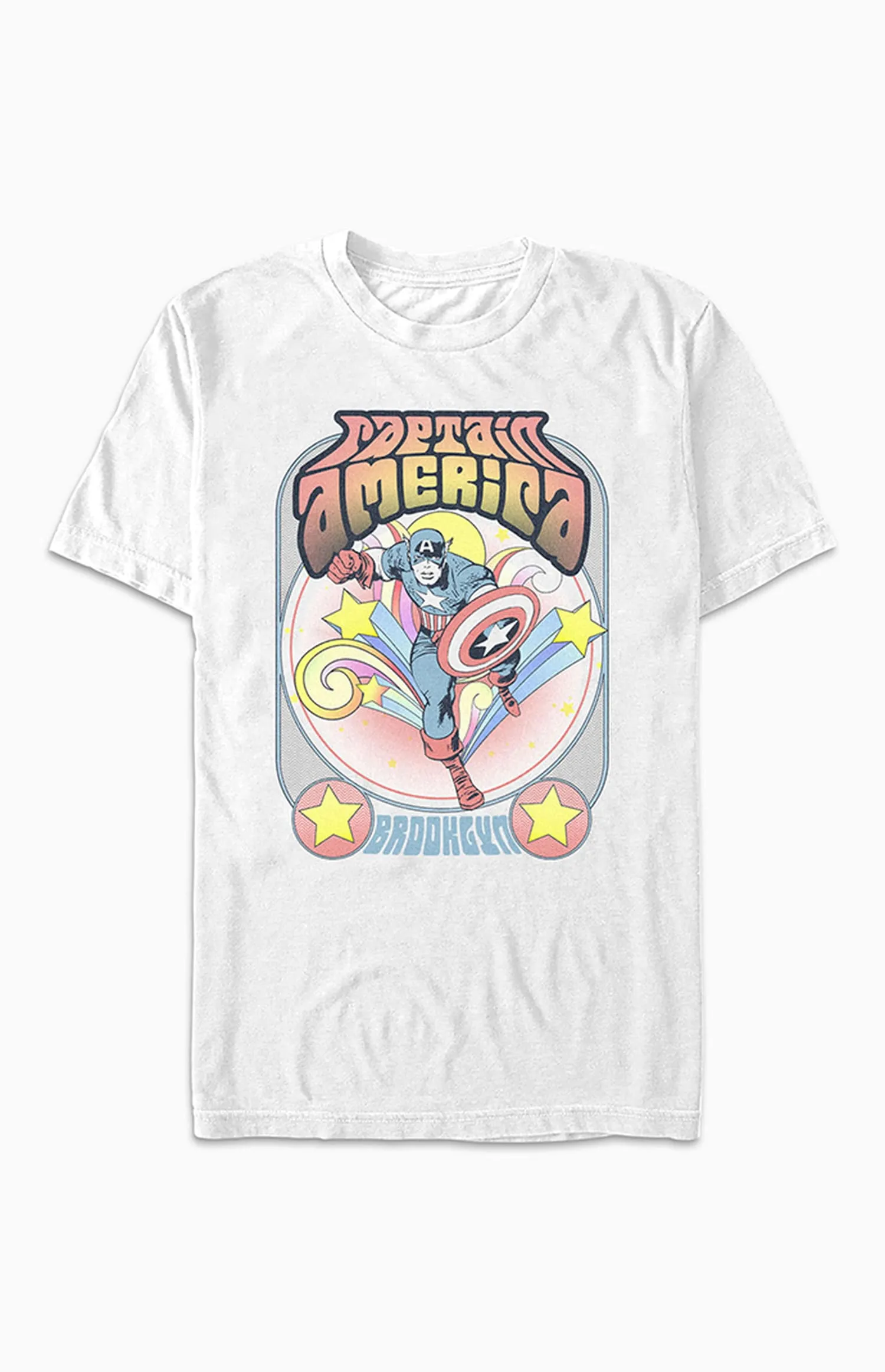 Captain America comics t-shirt / shop it <a href=https://www.pacsun.com/fifth-sun/marvel-captain-america-comic-t-shirt-0097602191372.html?tileCgid=undefined>here</a>