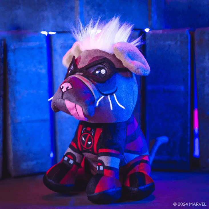 Bleacher Creatures Marvel Deadpool 3 Dogpool 8" Kuricha Plush