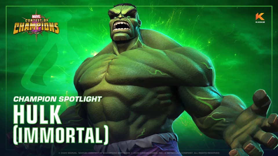 Entering Marvel Contest of Champions: Hulk (Immortal) | Marvel
