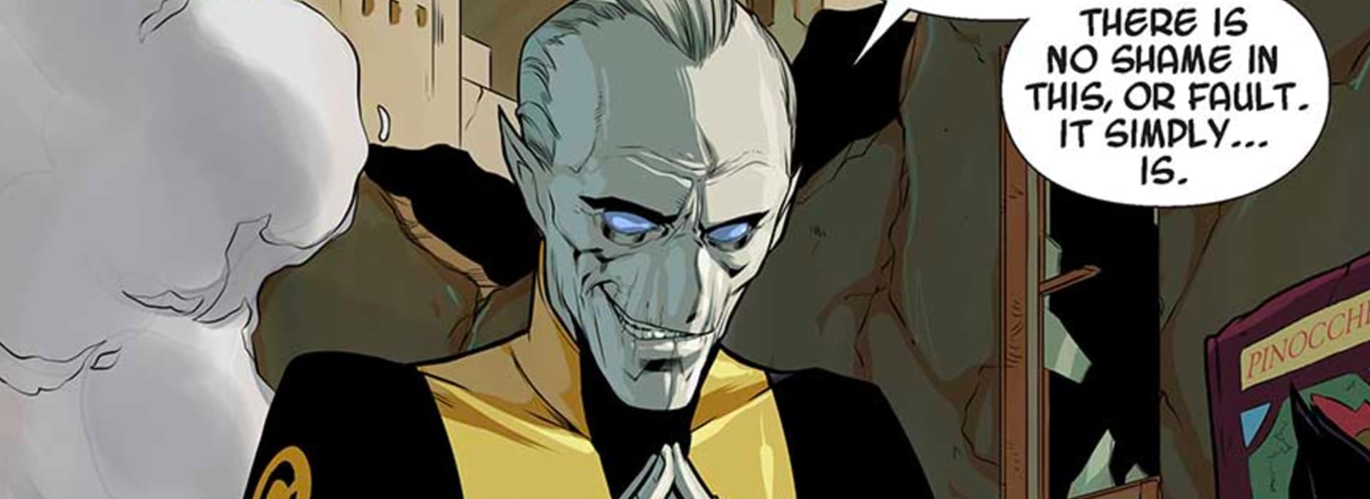 Ebony Maw In Comics Full Report Page Divider