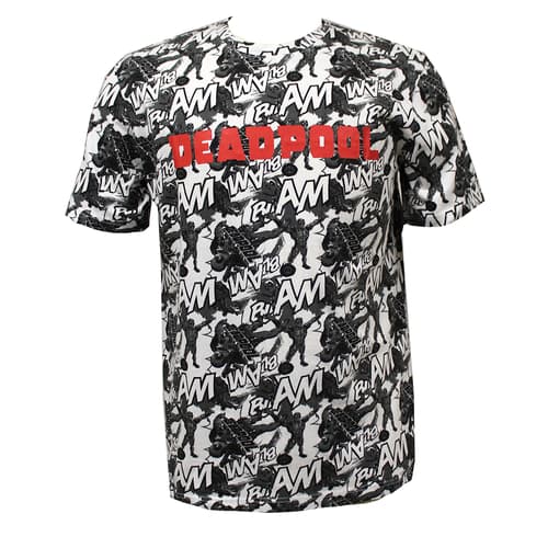 Deadpool All-Over T-Shirt / Walmart