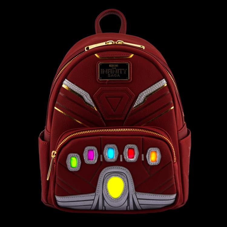 Loungefly x Marvel Infinity Saga Gauntlet Cosplay Light Up Mini Backpack