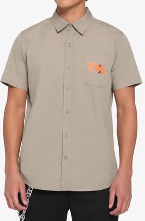  Our Universe TVA Woven Button-Up / shop it <a href=https://www.hottopic.com/product/our-universe-marvel-loki-tva-woven-button-up/15106276.html?cgid=pop-culture-shop-by-license-loki>here</a>