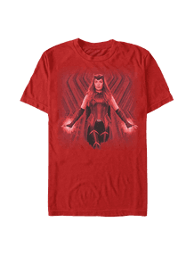 <a href=https://www.hottopic.com/product/marvel-wandavision-wanda-the-scarlet-witch-t-shirt/15430746.html>Red The Scarlet Witch T-Shirt</a> / Hot Topic