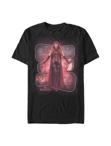 <a href=https://www.hottopic.com/product/marvel-wandavision-wanda-through-the-episodes-t-shirt/15430786.html>Wanda Through the Episodes T-Shirt</a> / Hot Topic