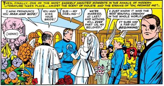 Reed and Sue get married