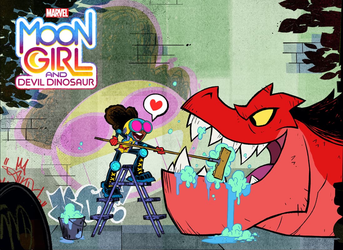 Marvel's Moon Girl and Devil Dinosaur