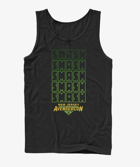 SMASH t-shirt / shop it <a href=https://www.hottopic.com/product/marvel-ms.-marvel-smash-avengercon-tank/19120092.html>here</a>