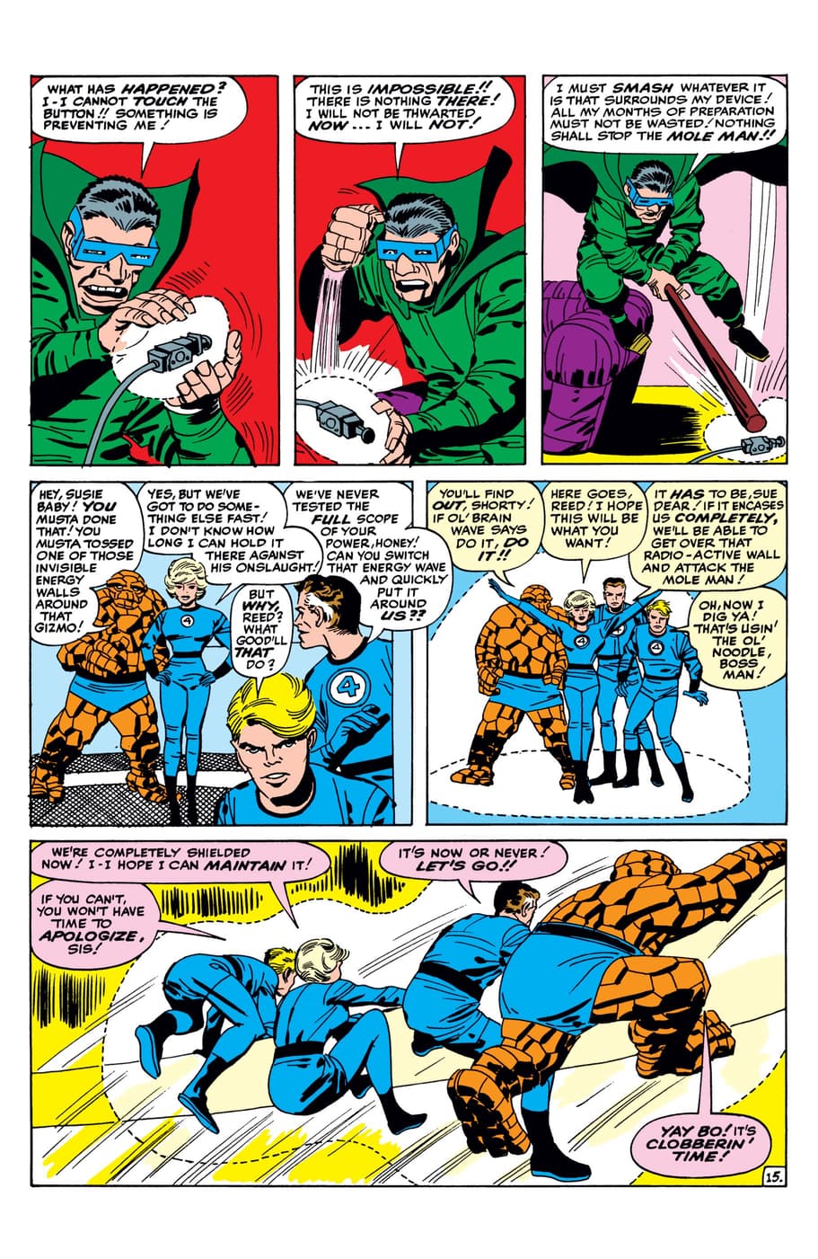 “It’s Clobberin’ Time!” – FANTASTIC FOUR (1961) #22