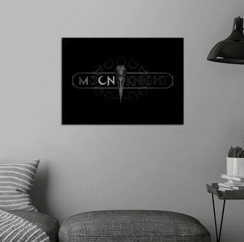 Moon Knight Logo Poster / shop it <a href=https://displate.com/displate/5325260>here</a>
