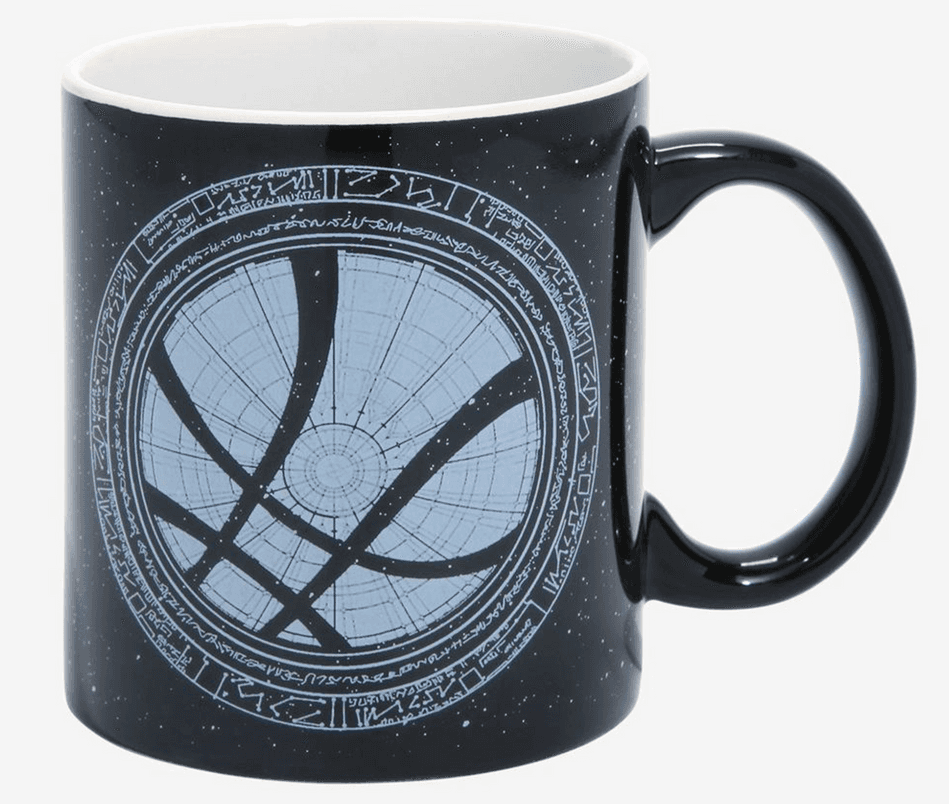Seal of Vishanti Mug / shop it <a href=https://www.boxlunch.com/product/marvel-doctor-strange-in-the-multiverse-of-madness-seal-of-vishanti-mug/16775468.html>here</a>