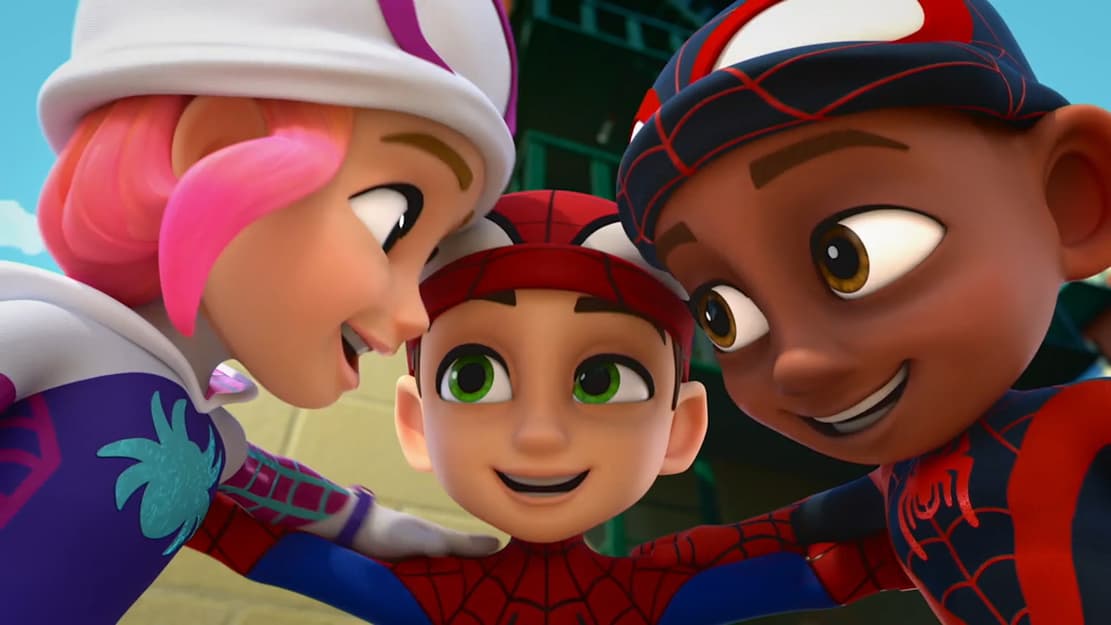 Team Spidey (Gwen, Peter, Miles)