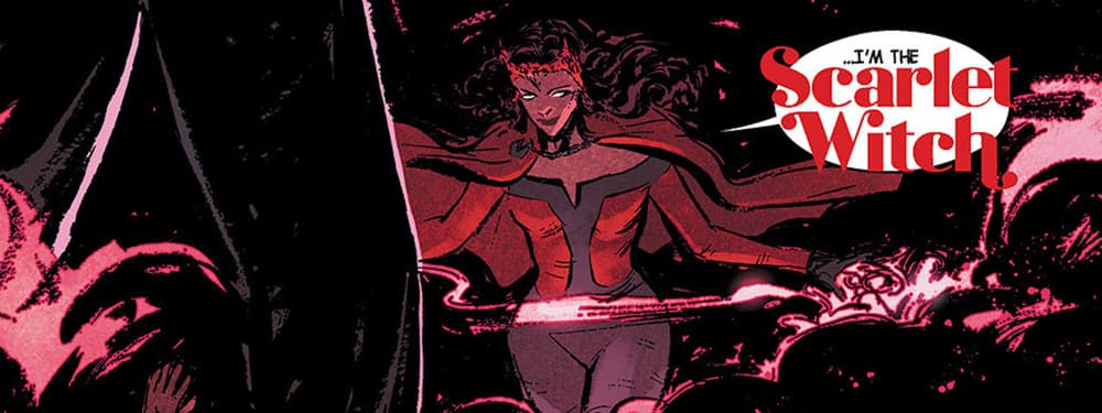 SCARLET WITCH (2015) #1 interior art by Vanesa Del Rey & Jordie Bellaire