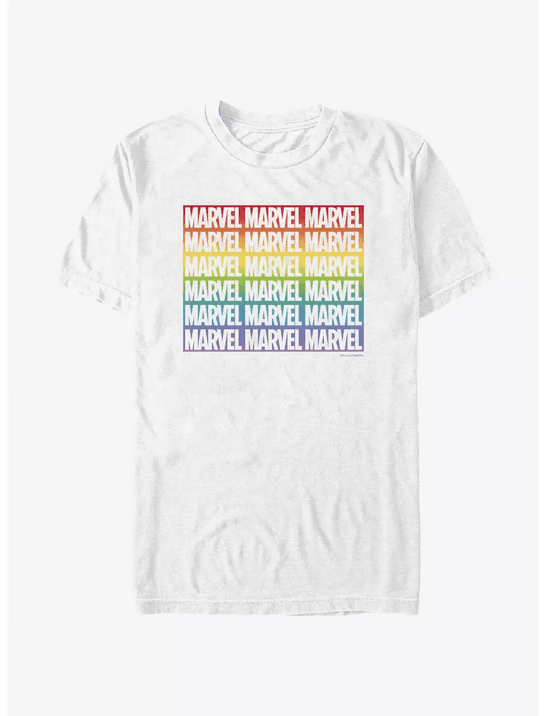Marvel Avengers Marvel Boxed Gradient Pride T-Shirt