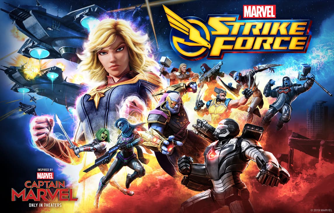 Marvel Strike Force - Captain Marvel