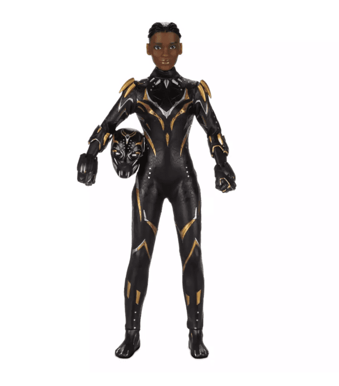 Black Panther Special Edition Doll / shop it <a href= https://www.shopdisney.com/black-panther-special-edition-doll-black-panther-wakanda-forever-460024559777.html>here</a>