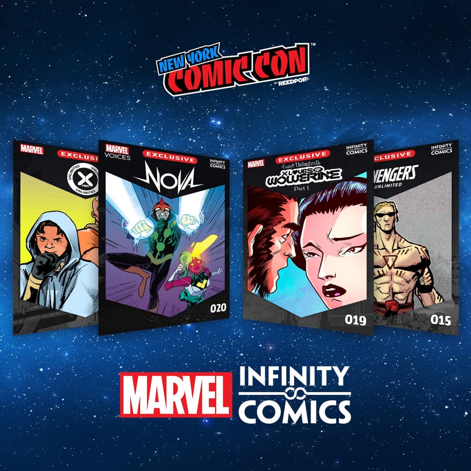 The latest Infinity Comics announced at New York Comic-Con 2022!