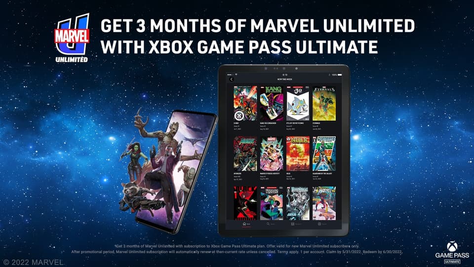 Collega Incident, evenement Ontmoedigd zijn Exclusive Offer: Xbox Game Pass Ultimate Members Can Enjoy Three Months  Free of Marvel Unlimited | Marvel