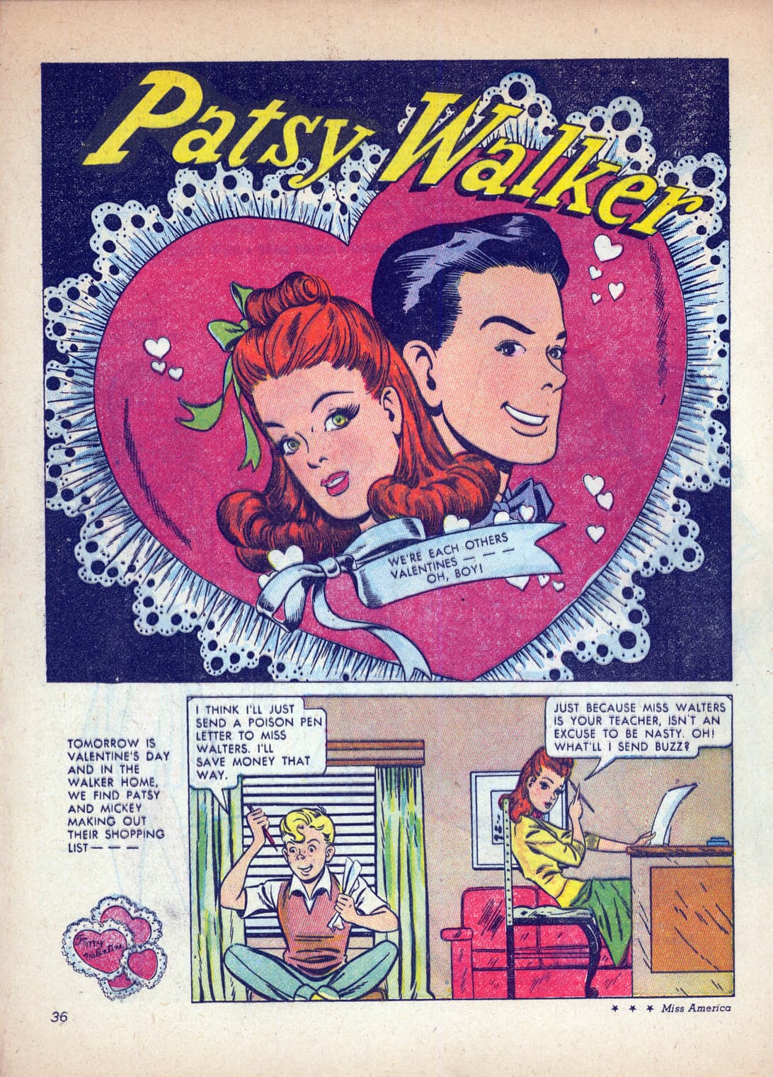 Patsy Walker by Pauline Loth (1944)
