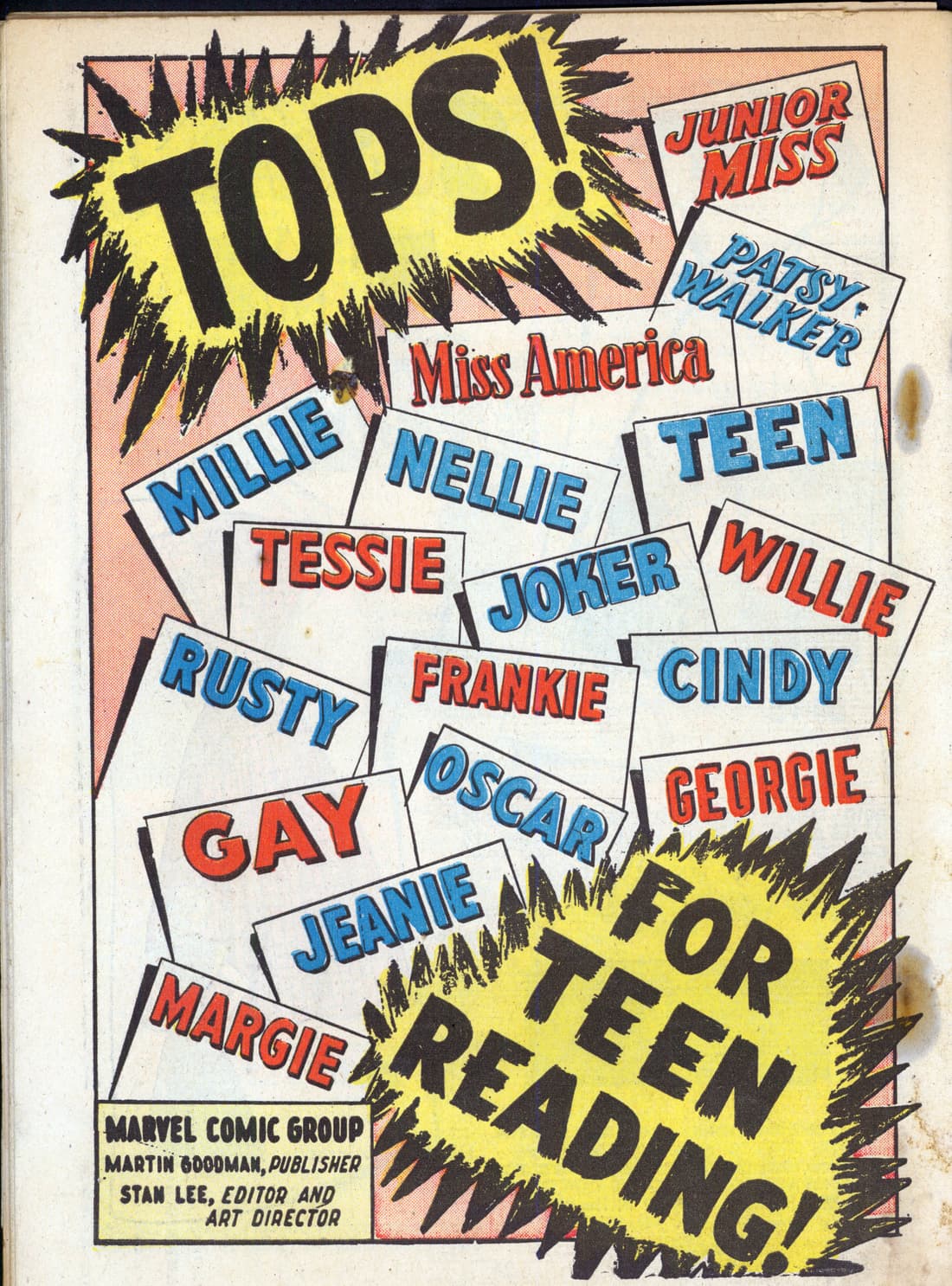 Girls' Comics Titles (1949)