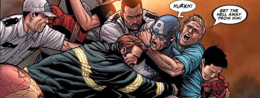 America Attacks Captain America