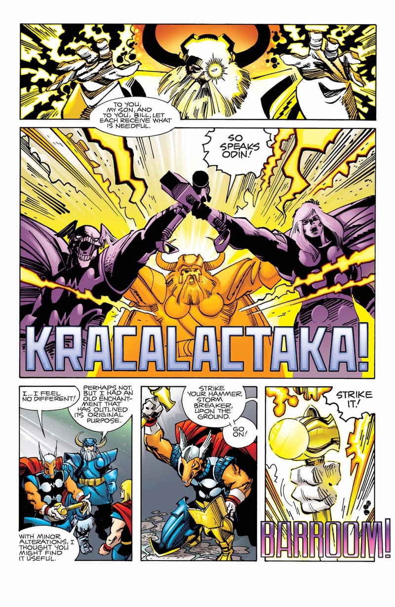 THOR #340, writing and art by Simonson, lettering by Workman, colors by George Roussos