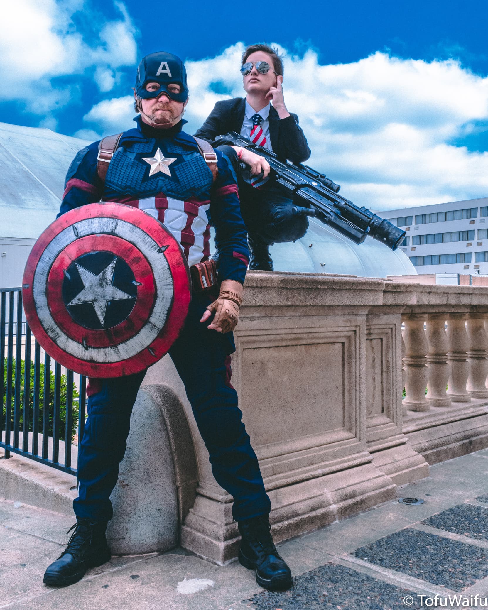 Captain America & Coulson