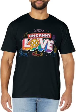 Marvel X-Men Uncanny Love Pride T-Shirt