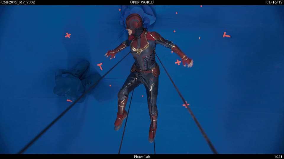 Captain Marvel VFX Fall