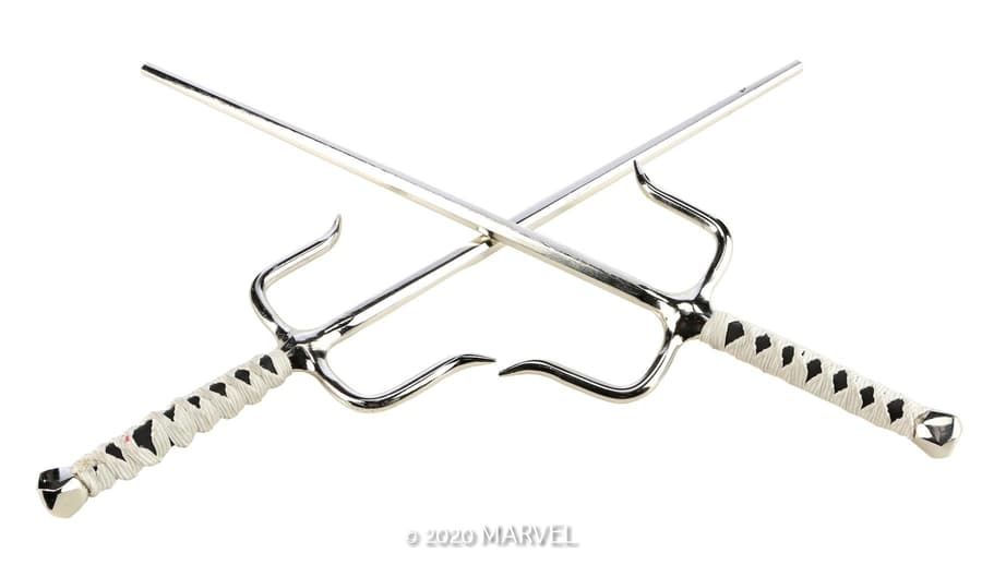 Elektra Natchios' Two Hero Metal Sais from Marvel's The Defenders